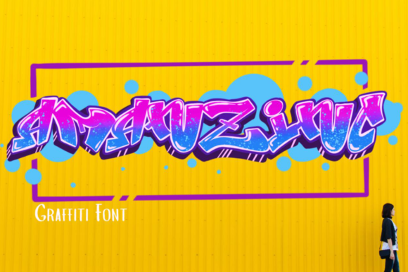 Amanzinc Graffiti: A Street Art Font for Makers and Brands