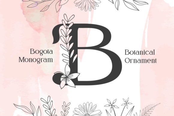 Bogota Monogram: A Font for Elegant Digital Branding