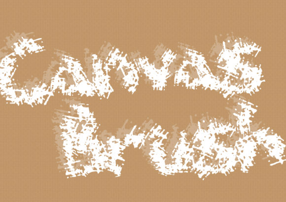 Canvas Brush: A Display Font Designed for Campaign Impact