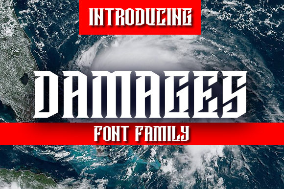 Damages: A Font That Changes Campaign Visuals