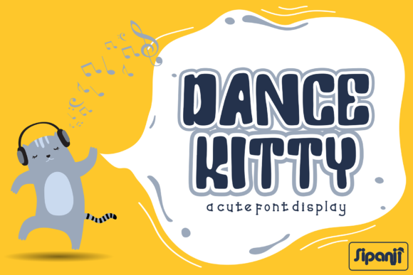 Dance Kitty: A Font That Animates Your Digital Designs