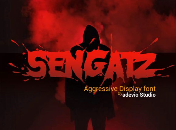 Elevate Your Projects with the Sengatz Display Font