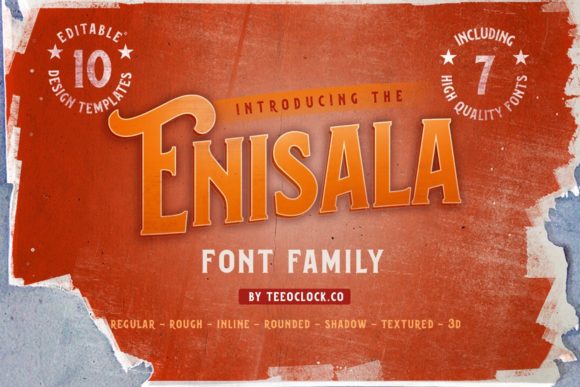 Enisala: The Campaign Designer's Display Font