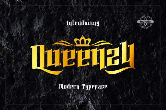 Finding Queenzy: A Vintage Font for Modern Branding
