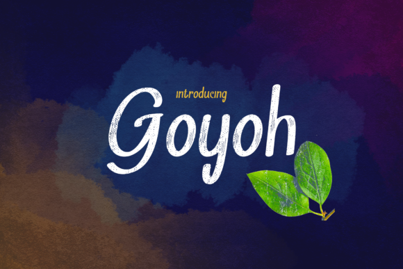 Goyoh: A Display Font for Memorable Branding