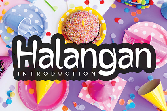 Halangan: A Versatile Display Font for Editorial Mood and Readability