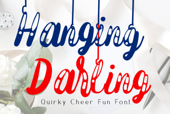 Hanging Darling: A Display Font for Editorial Personality