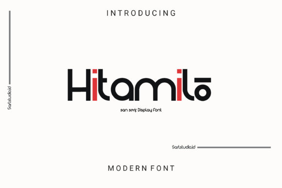 Hitamilo: A Display Font That Elevates Your Digital Designs