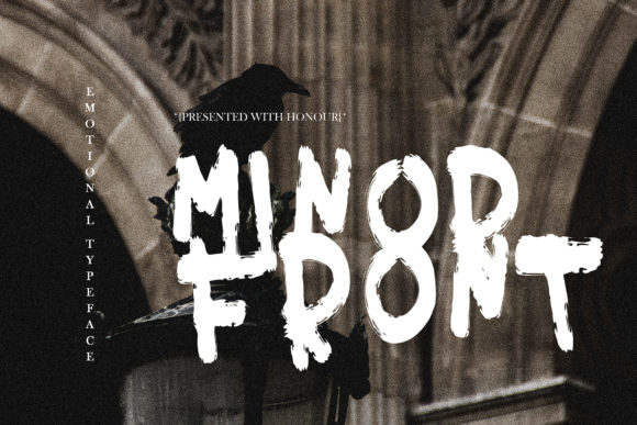 Minor Front: A Bold and Chunky Display Font for Editorial Impact