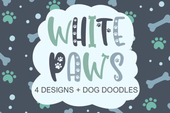 White Paws: A Friendly Display Font for Engaging Campaigns
